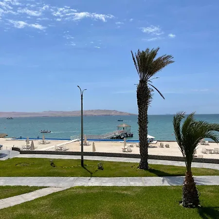 Ocean View Apartment Paracas Exterior photo